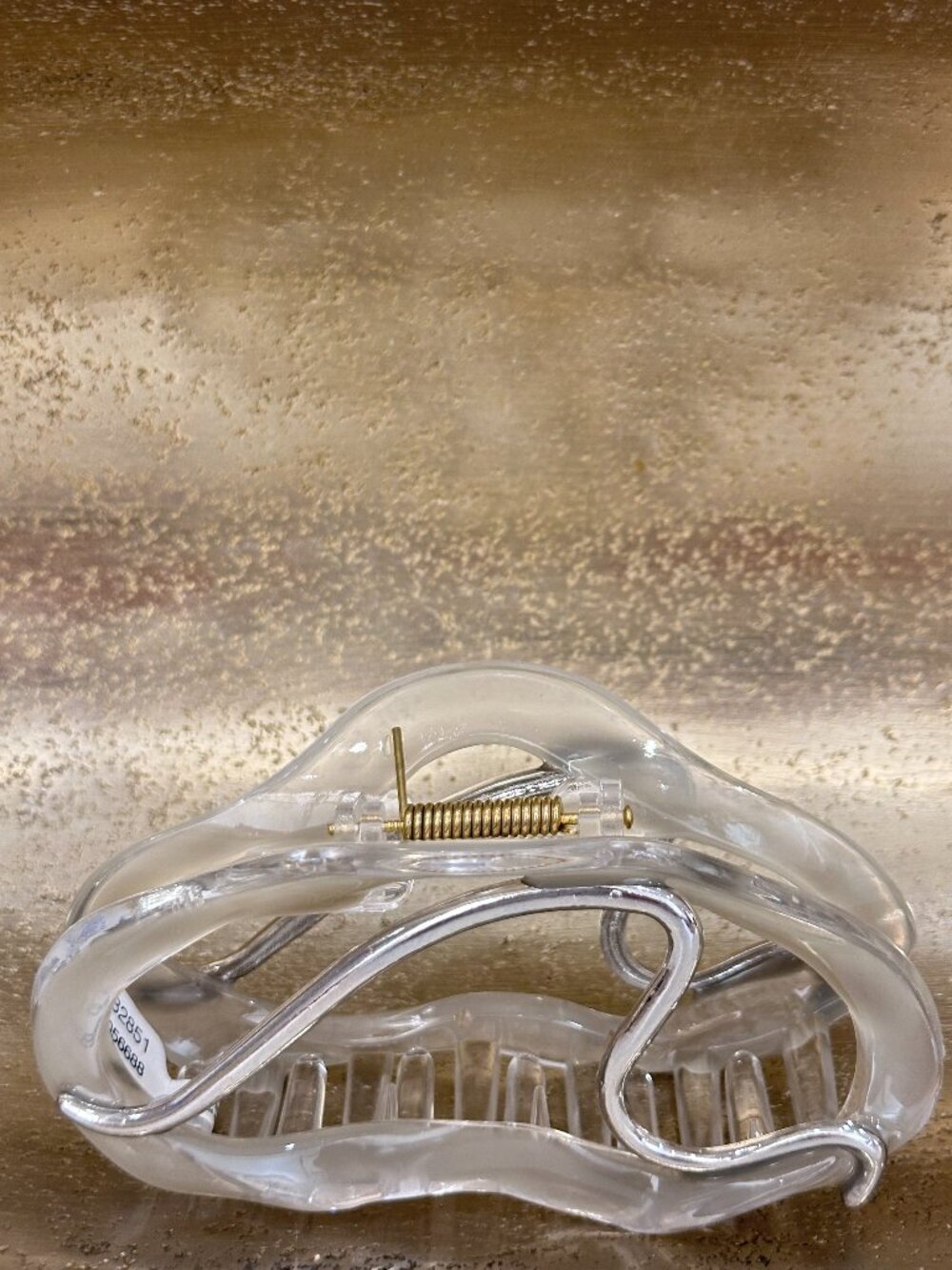 NWT Free People Mason Claw in Silver